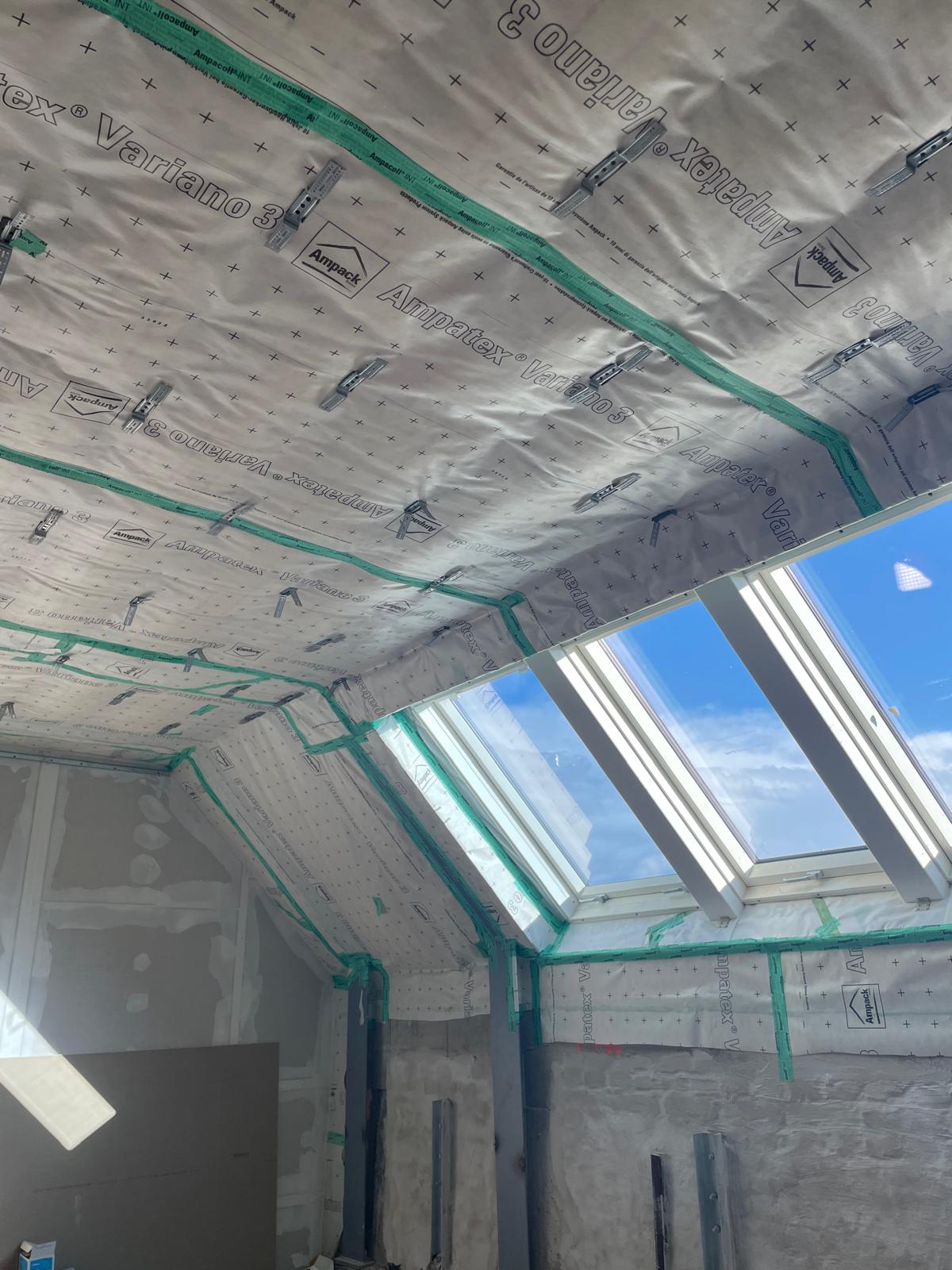 Dachbodenausbau und Dachbodensanierung Vikantebau 13